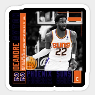 Deandre Ayton Paper Poster Sticker